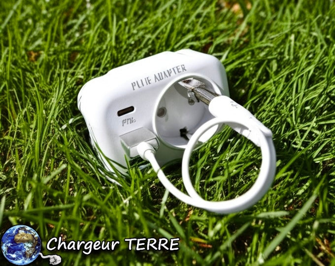 Chargeur Terre anti-ondes USB
