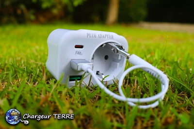 Chargeur Terre anti-ondes USB