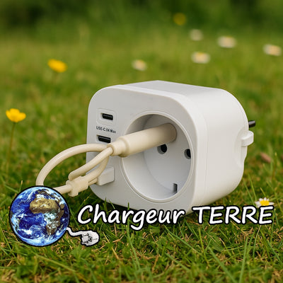 Chargeur Terre anti-ondes USB