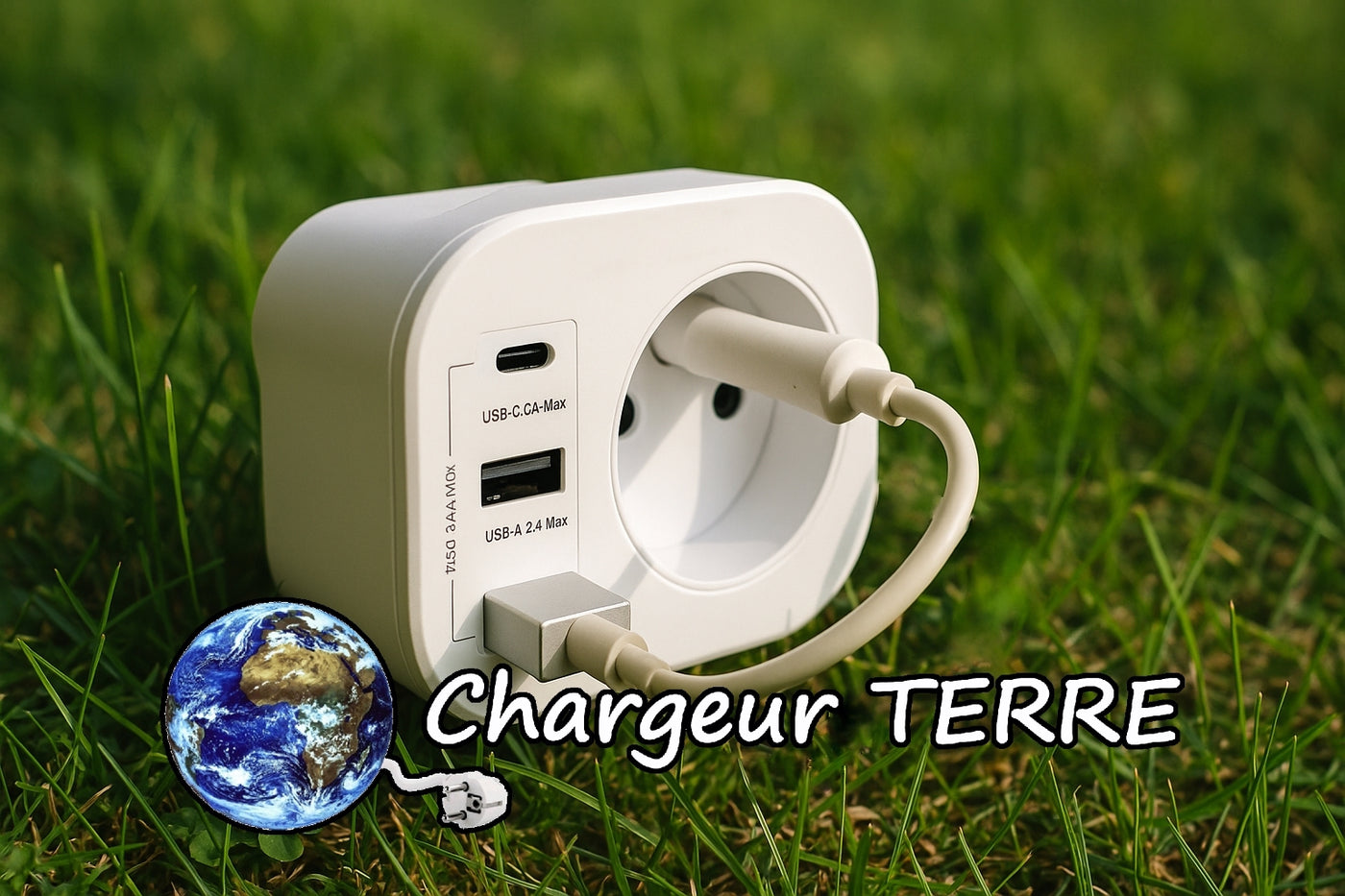 Chargeur Terre anti-ondes USB