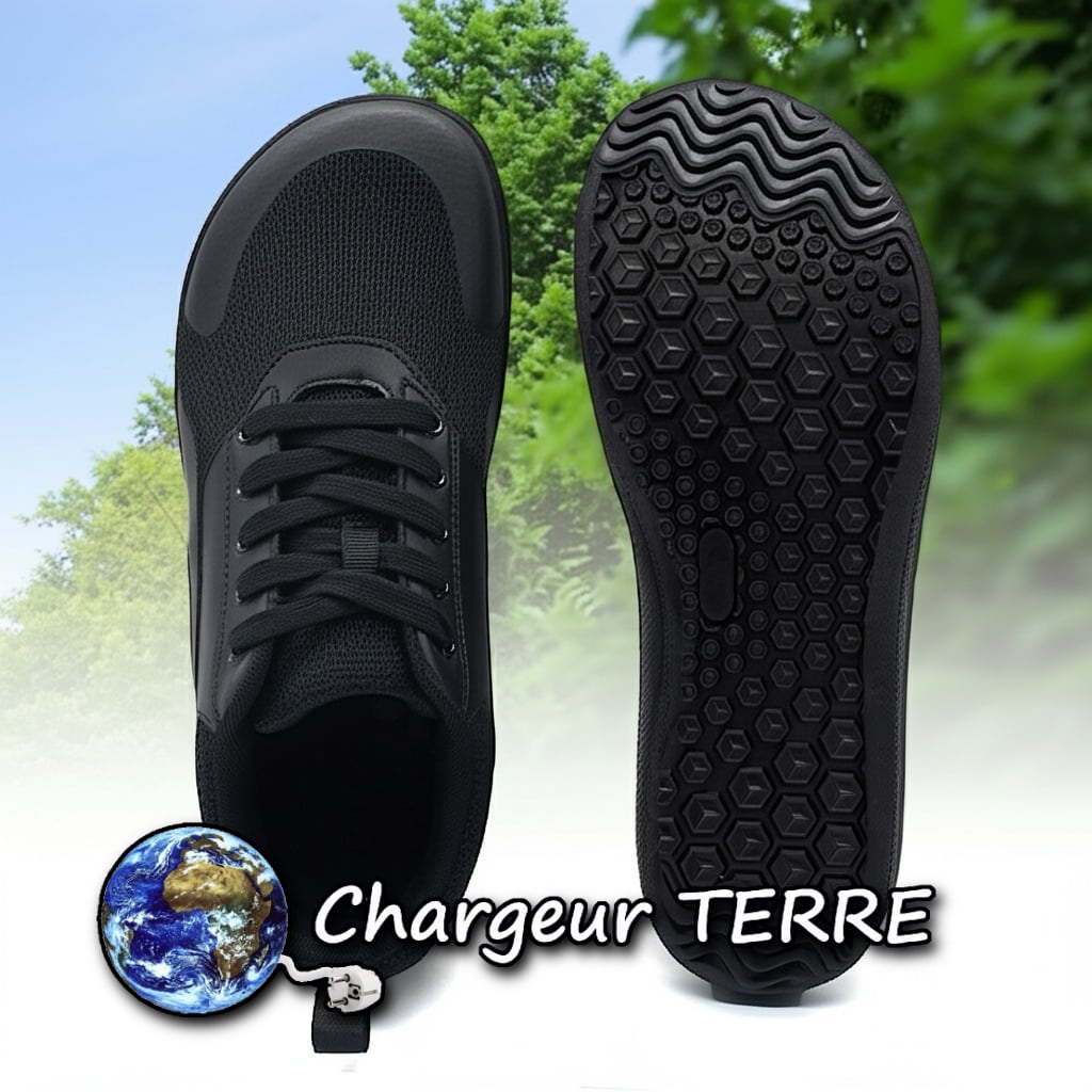 Chaussures Terre - Pieds Nus connectés - Earthing