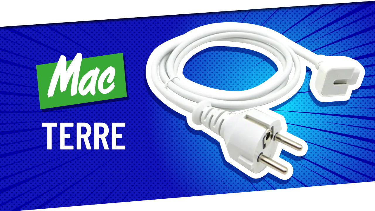 Câble Mac Terre - earthing chargeur terre